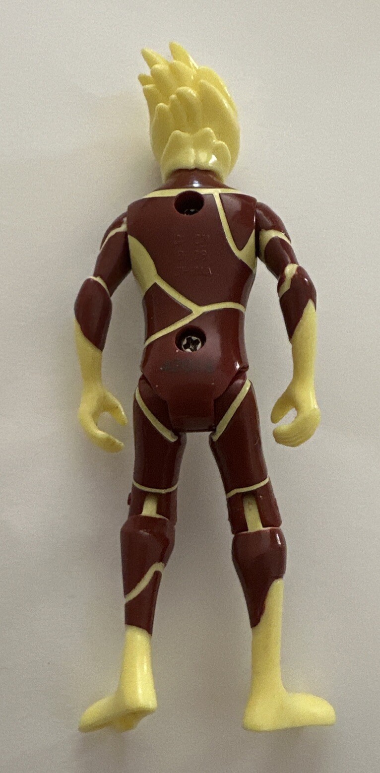  Ben 10 Alien Bandai Cartoon Network Heatblast 4" action figure 2008
