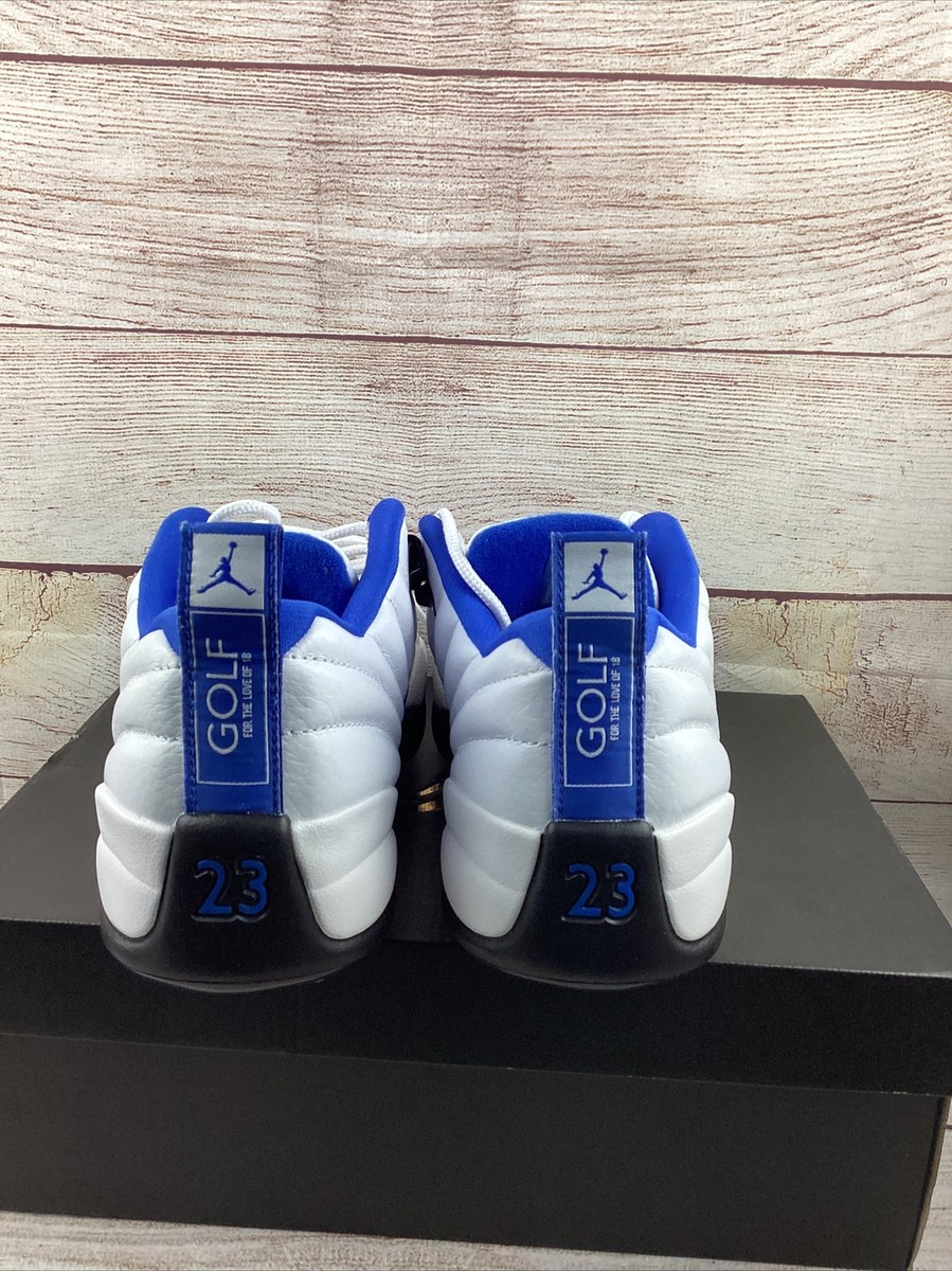 Nike Jordan XII 12 G Golf NRG P22 White Game Royal Blue Black