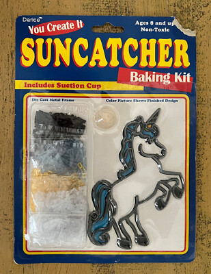 Vintage Unicorn Sun Catcher Baking Kit Darice