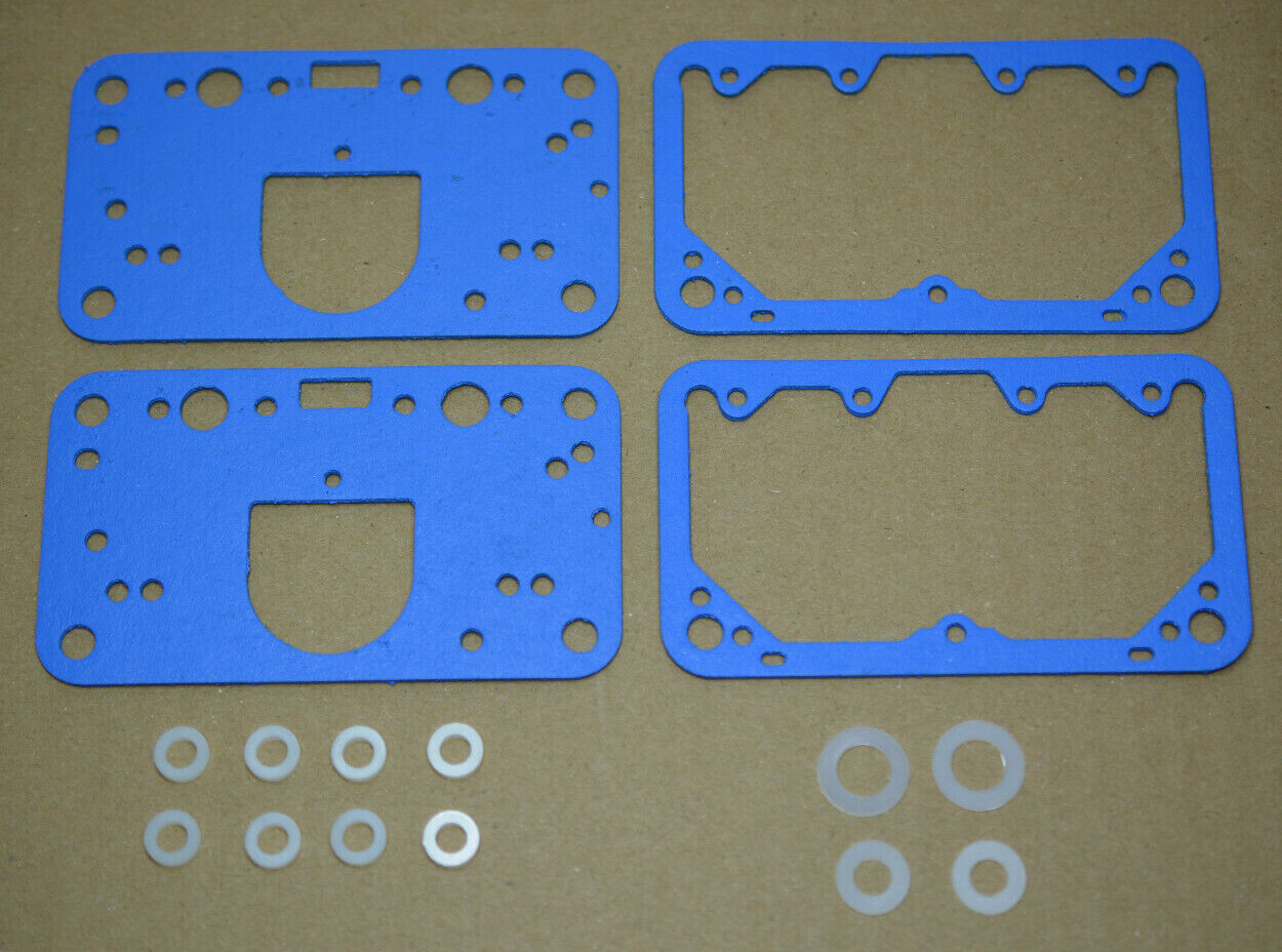 Holley Fuel Bowl, Metering Block, Needle & Seat Gasket Kit Carburetor