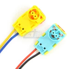 2pcs Driver AB Clock Spring Connector Plug for 20 21 22 23 24 Ford F150 F-150