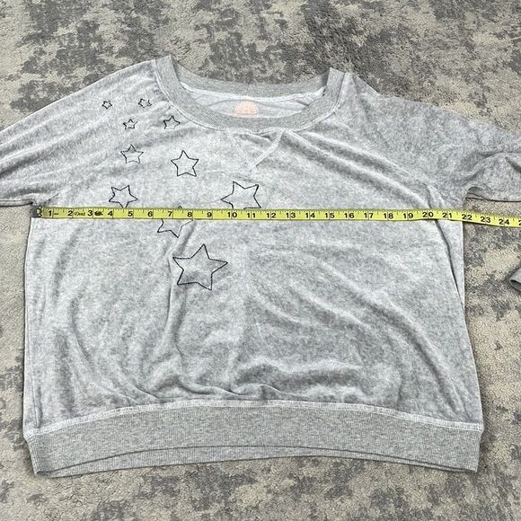 Sundown Splendid Soft Modal Star Embroidered Swea… - image 6