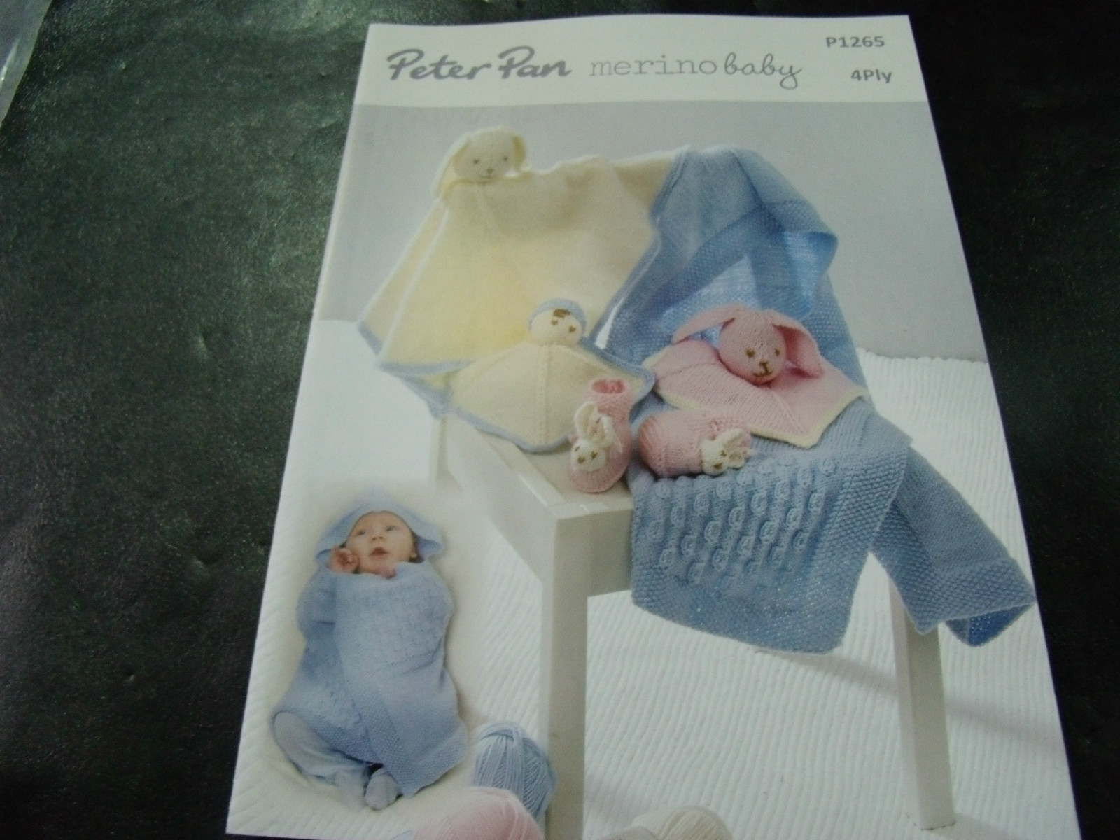PETER PAN MERINO BABY 4 PLY PATTERN P1265