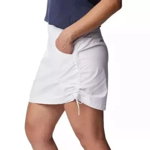 Jupe Sport Femme Columbia Omni-Shade – Taille L – Noire – Protection Solaire, Léger, Imperméable – Pour Randonnée, Voyage