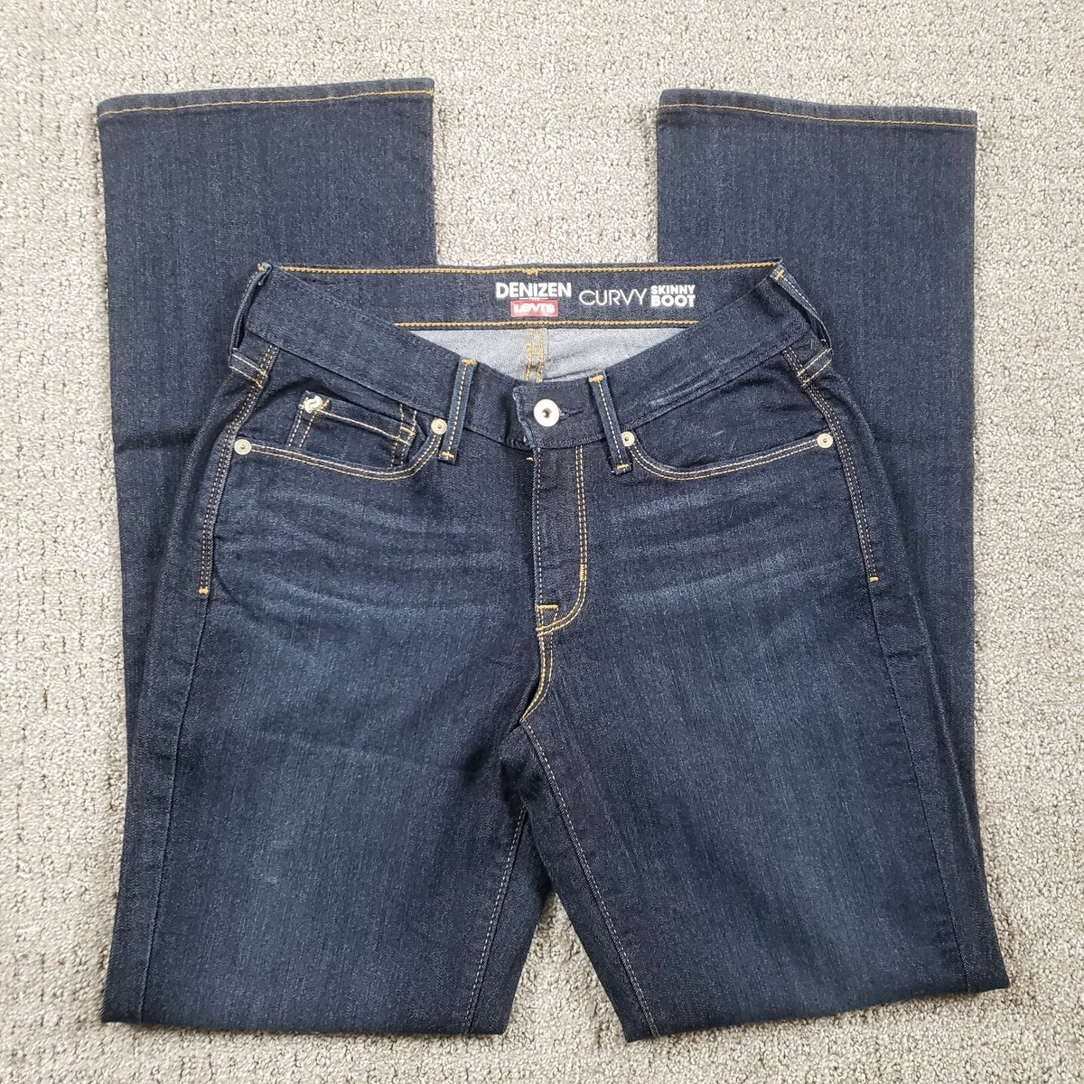 Levis denizen top curvy skinny