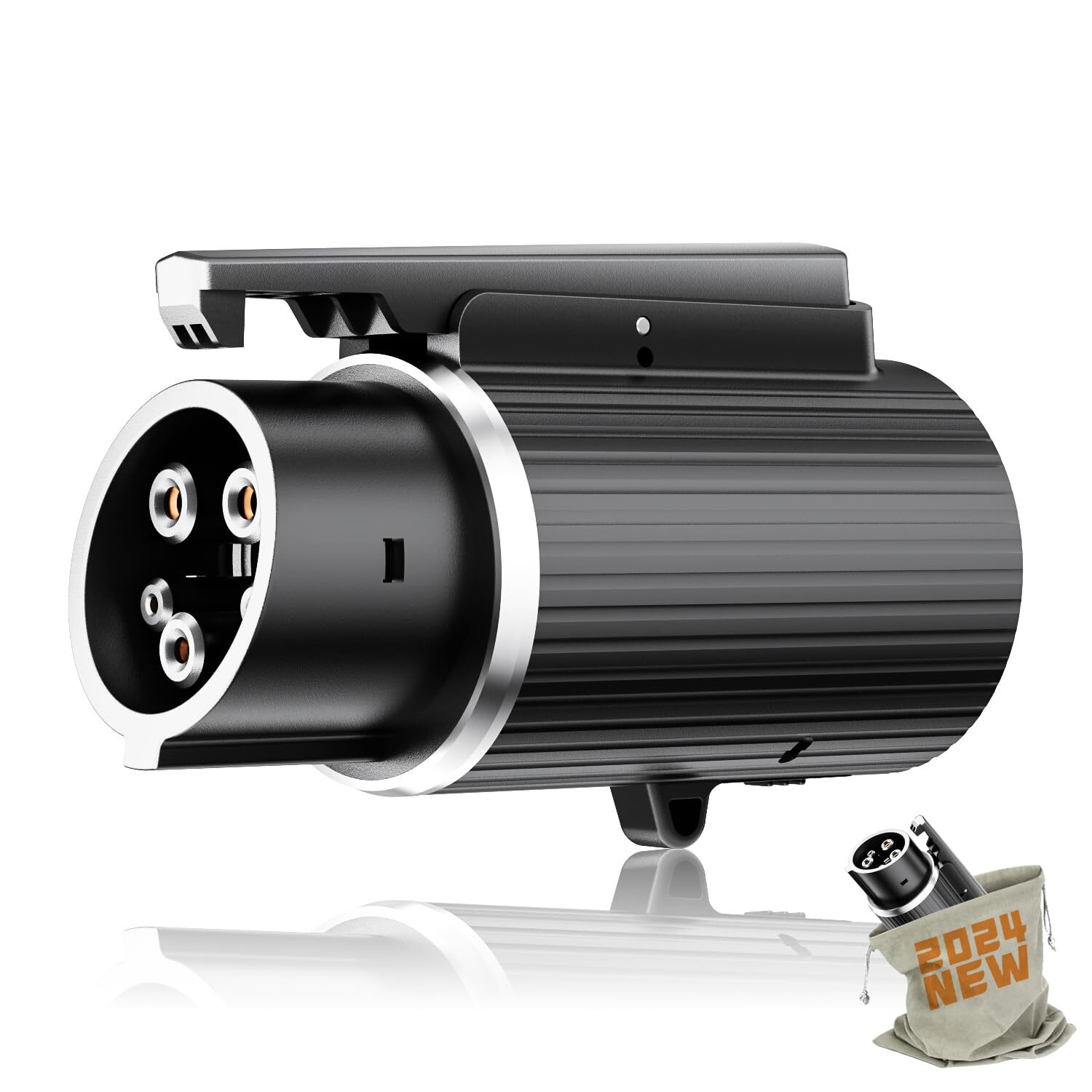 Tesla to J1772 Adapter, Max 80A 240V, Compatible with J1772 EVs & Tesla Charg...