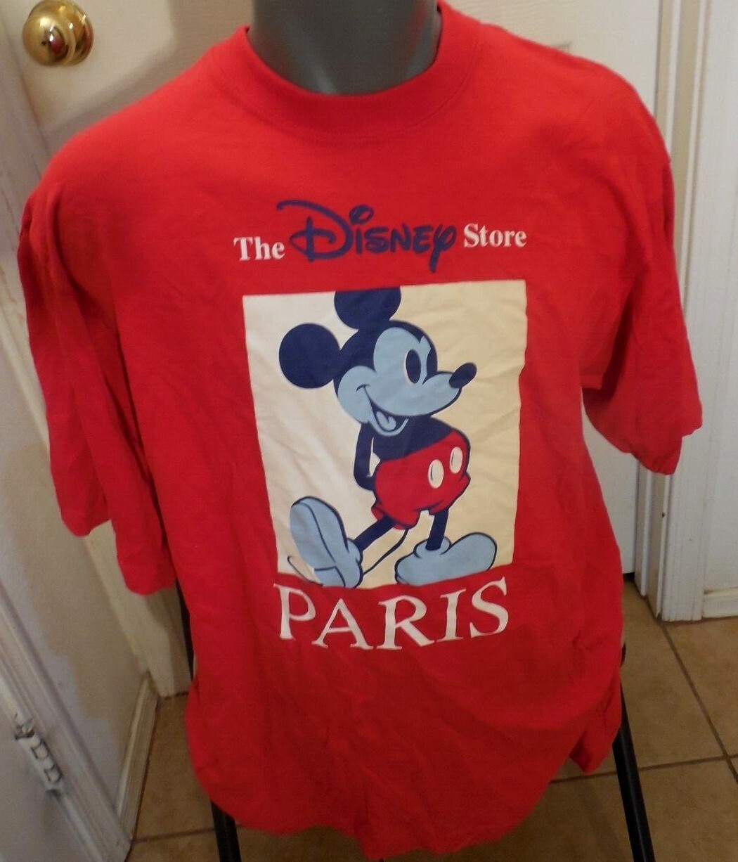 mickey mouse t shirt red