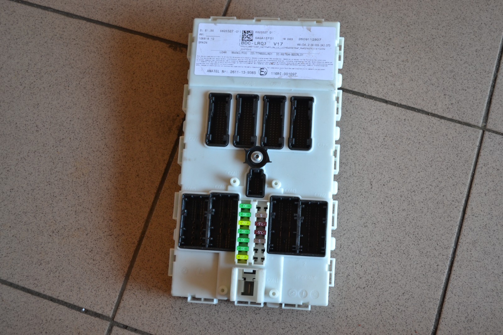 BMW X5 F15 X6 F16 Body Control Unit Module 6825527 for sale online  