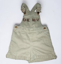 Girls Olive Green DKNY Overalls Size 5