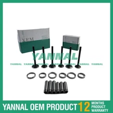 New L3C Intake & Exhaust Valve Guide Seat Kit For Mitsubishi