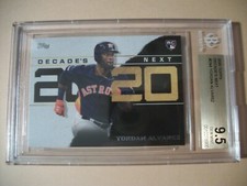 YORDAN ALVAREZ 2020 Topps Decades Next #DN4 BGS GEM MINT 9.5 Astros RC