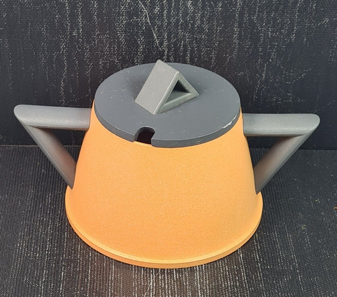 LAGOSTINA Zuccheriera 1980 Vintage Sugar Bowl Memphis Design