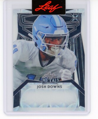 Josh Downs 2023 Leaf Metal Football Rookie Unsigned Proof #1/1 Colts