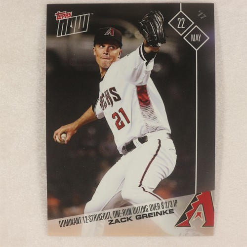 2017 Topps Now 173 Zack Greinke