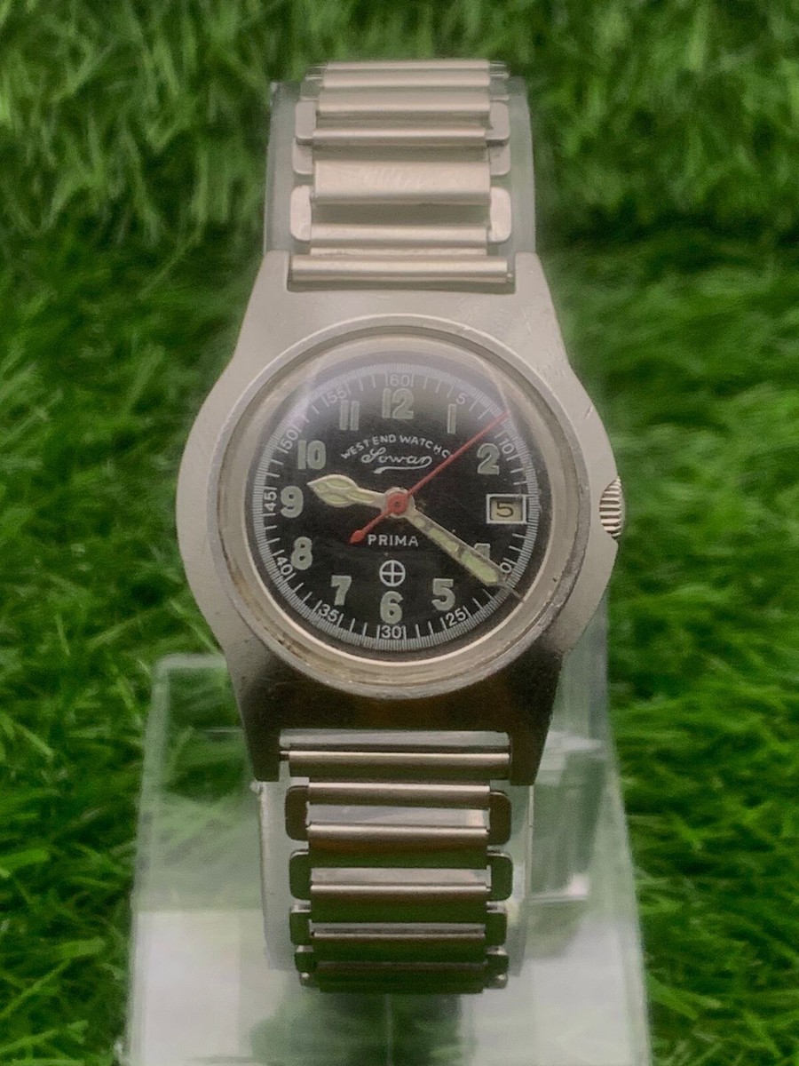 Vintage West End Watch Co Sowar Prima D 3195 Manual Winding Swiss