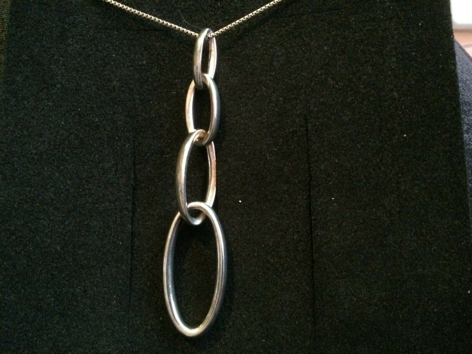 Solid Heavy 10cm Pendant 925 Silver Hallmarked Ma… - image 5