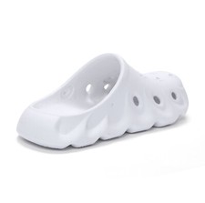 DIUS EVA Clogs Kids White Slip On Shoes Lightweight Sandals Size 12.5C