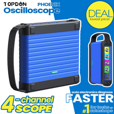 For Phoenix Series TOPDON Scope Top-Level 4-Channel Oscilloscope For Technicians