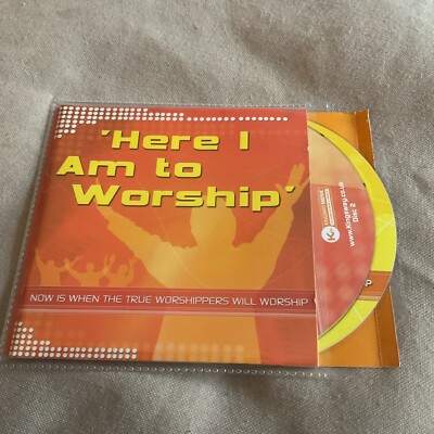 Here I Am To Worship - Original 2 CD Album & Inserts Only 5217
