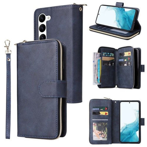For Samsung Galaxy S24 S23 FE S22 Ultra Zip Wallet Case Leather Slim Hard Cover - Picture 52 of 57
