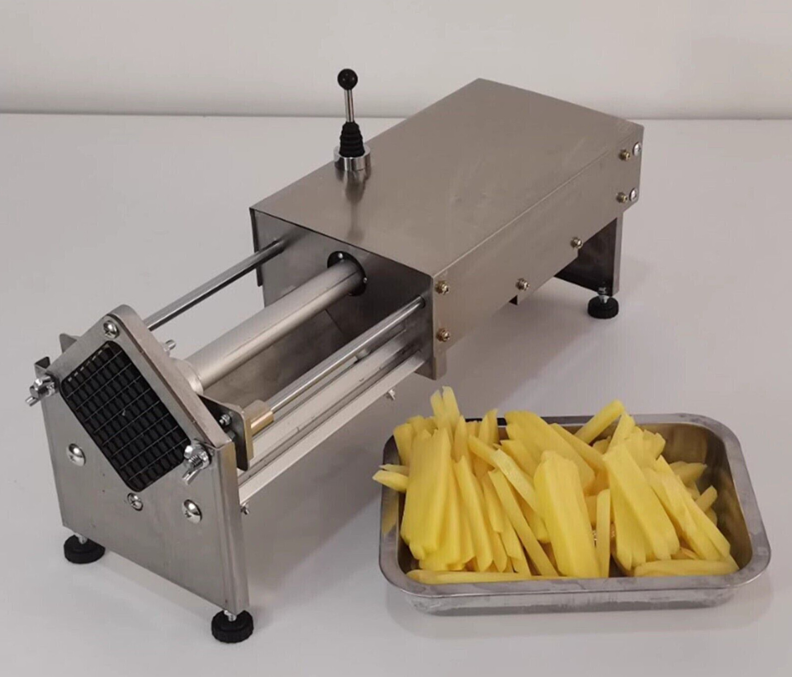 Cortador automático de patatas fritas eléctrico patatas fritas cortador de verduras 7/10/14 mm