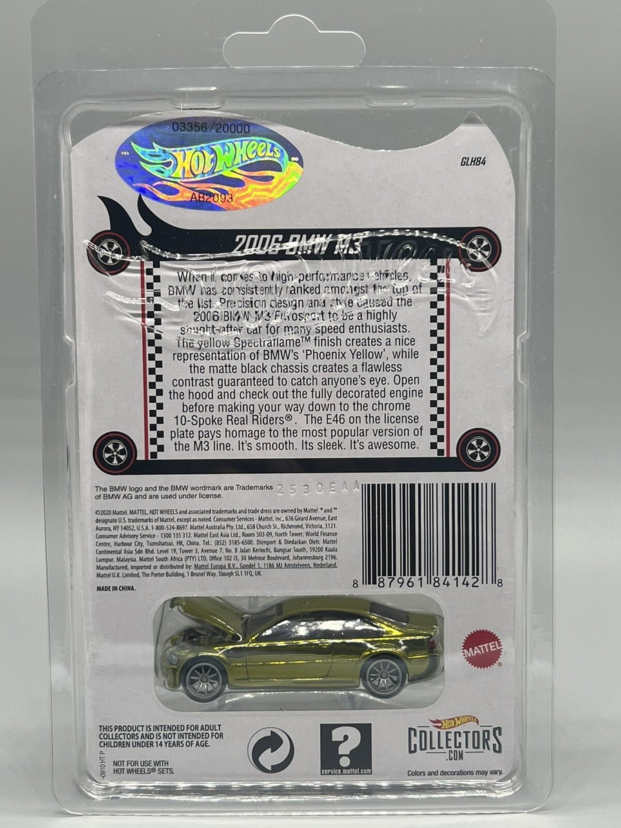 ホットウィール RLC BMW M3 限定 hotwheels プロテクター付き Amazon.co.jp: Hot Wheels Collectors Blue Chip Beast: RLC
