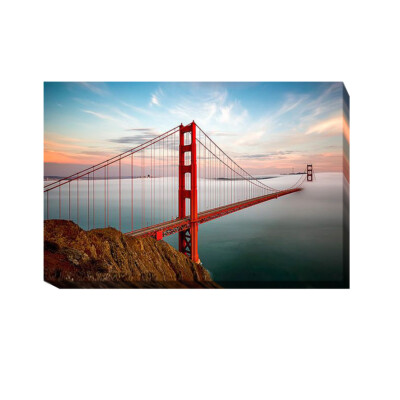 Into the Mist by Dave Gordon Gallery-Wrapped Canvas Giclee Art (12 in x 18 in)