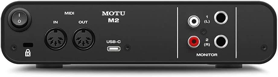 Motu M2 2x2 USB Audio Interface with Studio Quality Sound NEW - Image 3 of 3