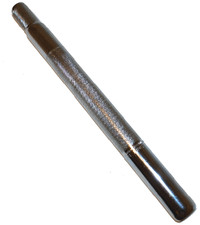 Heavy Duty 1" BMX Seat Post / Silver Knurled Pattern Steel Seat Post NEW