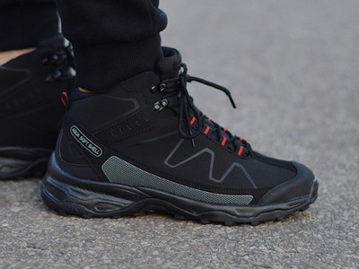 DK Aqua SoftShell Salem 2147 BLK/RED Herren Trekking/Wanderschuhe