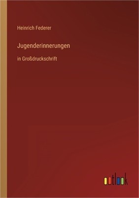 Jugenderinnerungen: in Gro�druckschrift (Paperback or Softback)