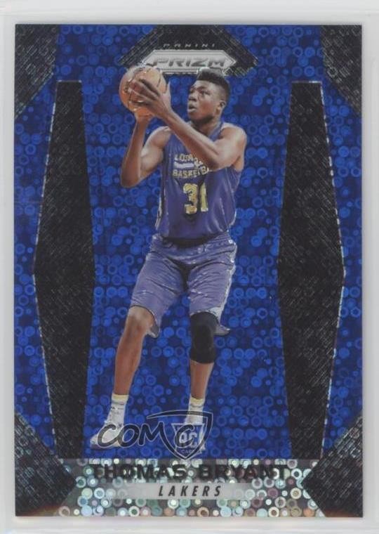 2017-18 Panini Prizm Fast Break Blue Prizm 168/175 Thomas Bryant #281 0k10