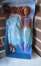 The Little Mermaid Arriel Singing Doll- Dress-Disney live Action Movie 11" New