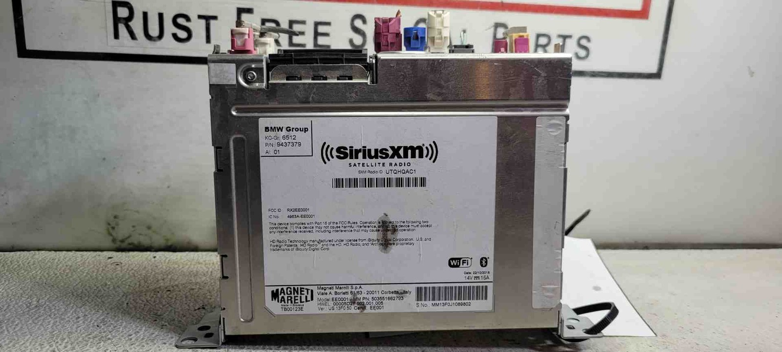 19 20 MINI COOPER CONTRYMN radio receiver 65129437379