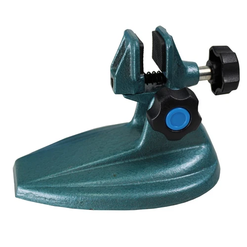 TEXALAN(R) Precision Micrometer Holder Stand Base Cast Iron for 0-4" Micrometers