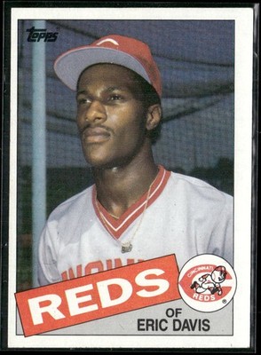 1985 Topps #627 Eric Davis