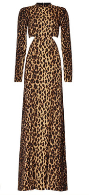 A.L.C. Leopard Gabriela Gown Size 6 MSRP: $895