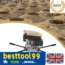 173cc 4 Stroke Post Hole Digging Machine Earth Digger Ground Drilling Machine UK