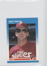 1987 Fleer Classic Miniatures Factory Set Kent Tekulve #104 m5x