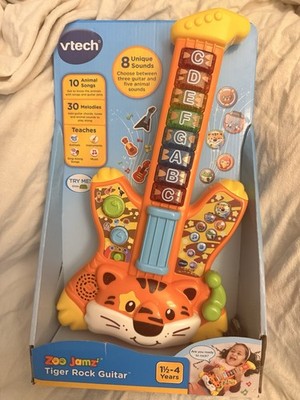 VTech Zoo Jamz Tiger Rock Guitar Electronic Musical Toy 1½-4 Years