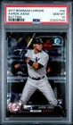 2017 Bowman Chrome #56 Aaron Judge Batting Yankees RC Rookie PSA 10 GEM MINT
