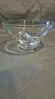 Vintage Steuben Signed Crystal Art Glass Spiral Bowl