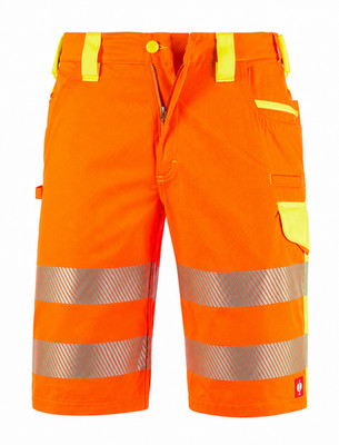 e.s.motion 2020 Warnschutz Shorts Orange Gelb Reflex