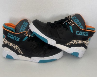 Men s Don C Converse ERX 260 Black/Teal Animal Pack Sz. 12 Brand New DS Rare