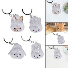 Porte-clés lapin souvenir compact et pratique pour voiture, porte-clés