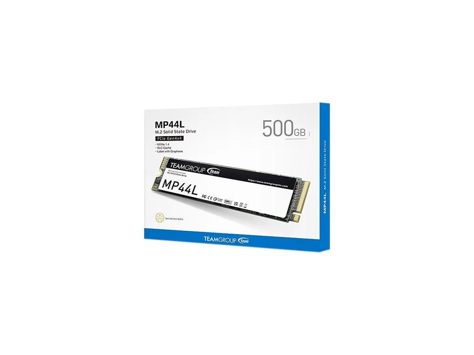 Team Group MP44L M.2 2280 500GB PCIe 4.0 x4 with NVMe 1.4 Internal Solid State - Image 4 of 4