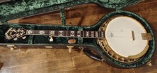 Ome 5-string banjo Juggernaut engraved model
