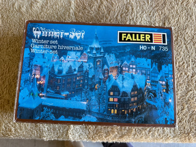 Faller HO + N 735 Winter Set Garniture Hivernale Kit New  170735 Holiday 4837