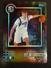 Cooper Flagg Rookie Card RC 2025 Topps Match Attax Breakthrough Baller #BB-CF