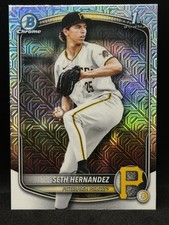 2025 Bowman Draft - Chrome Seth Hernandez #BDC-25 Mojo Refractor (RC)